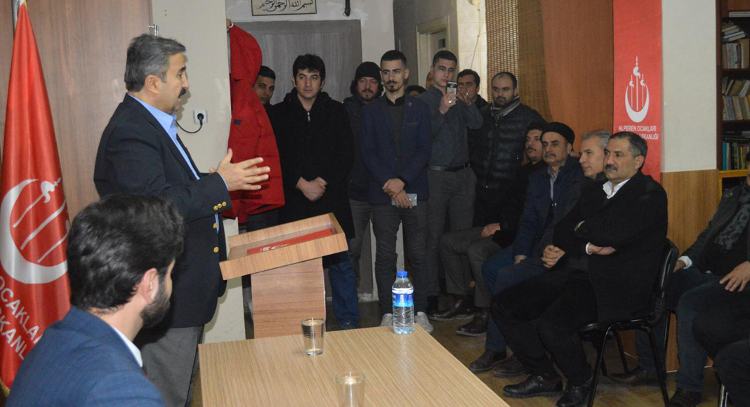 EMNİYET’TEN ALPEREN OCAKLARI’NA ZİYARET… DEMİR, DENEYİMLERİNİ ANLATTI