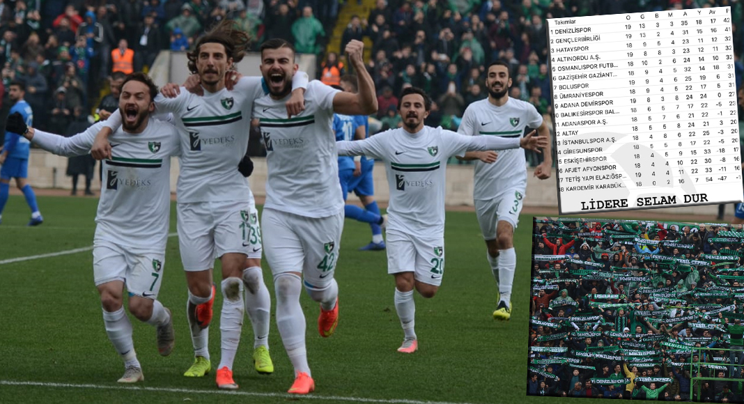 DENİZLİSPOR BULDOZER GİBİ!..