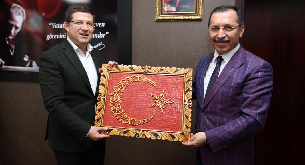REKTÖR BAĞ’DAN SUBAŞIOĞLU’NA ZİYARET