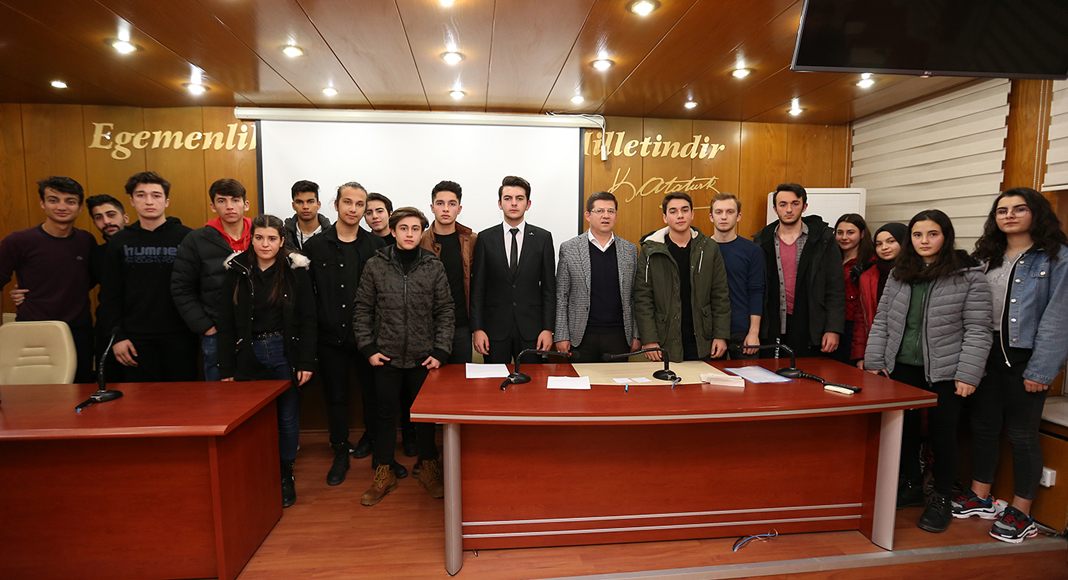 OKUL BAŞKANLARI MECLİSİNE YENİ BAŞKAN