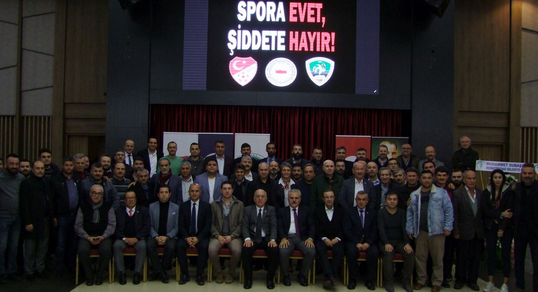 AMATÖRLERDEN SPORDA ŞİDDETE HAYIR!