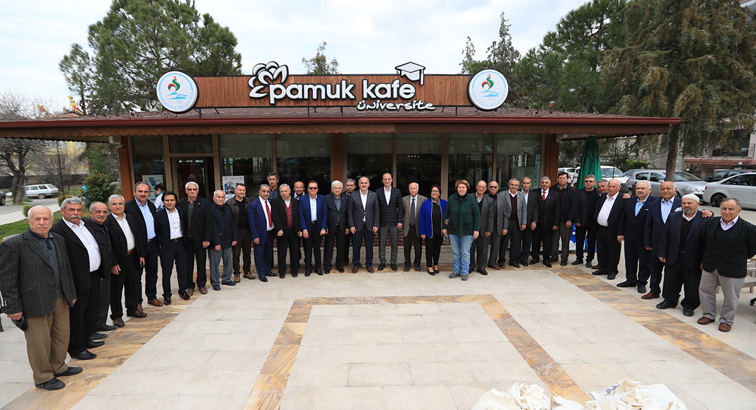 BAŞKAN GÜRLESİN’DEN VEFA BULUŞMASI
