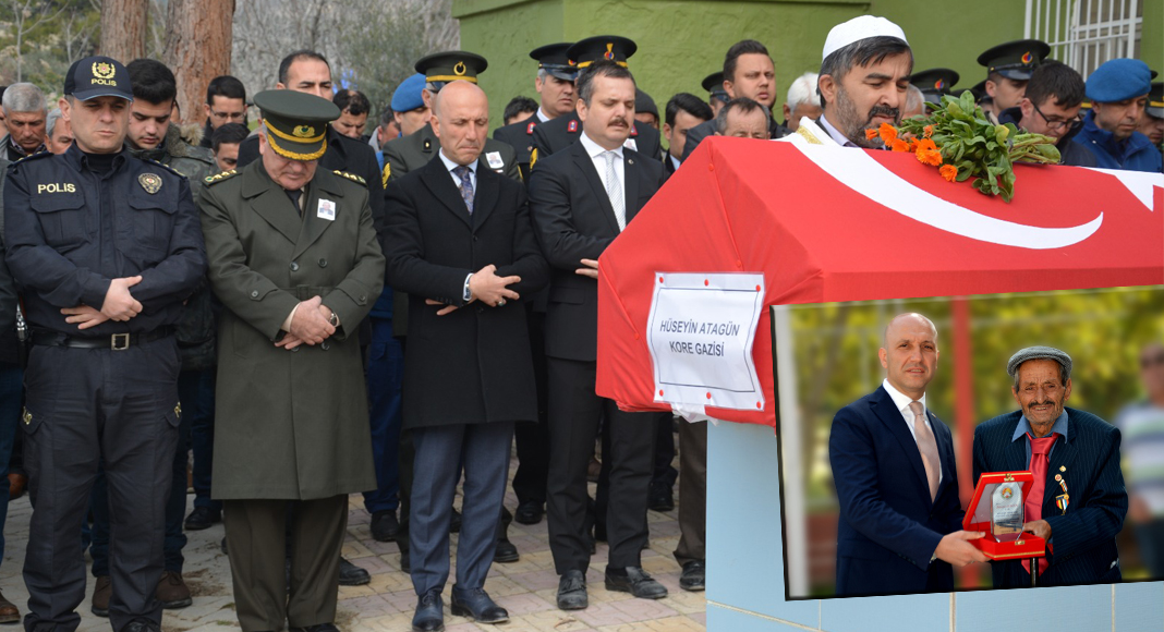 KORE GAZİSİ SON YOLCULUĞUNA UĞURLANDI