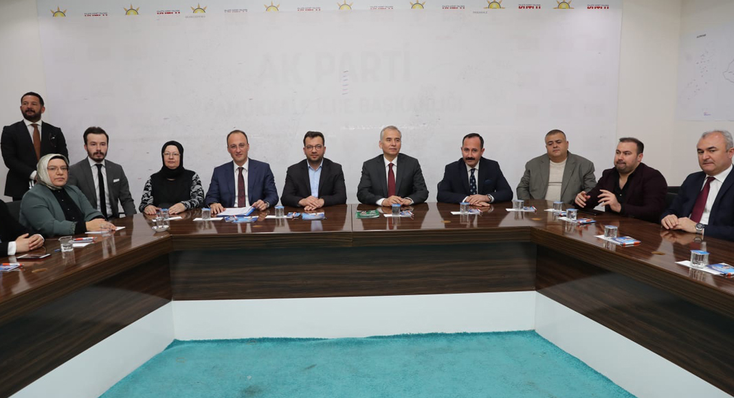 PAMUKKALE ADAYI ÖRKİ, EKİBİNİ TANITTI, “ŞİMDİ PAMUKKALE ZAMANI” DEDİ