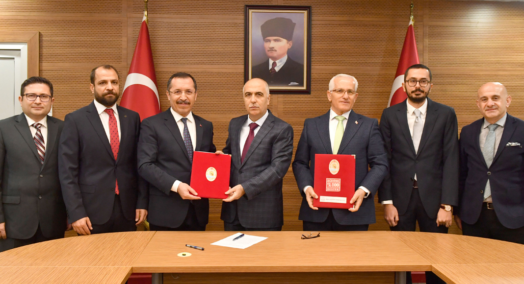 EĞİTİMDE İŞBİRLİĞİ PROTOKOLÜ İMZALANDI