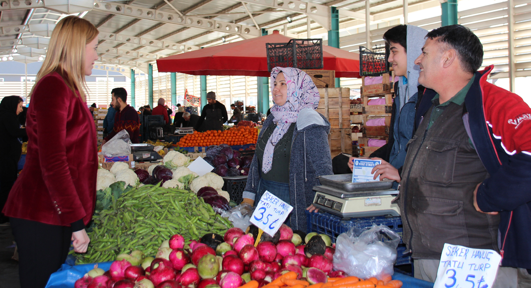 DOĞAN, PAZARCI ESNAFINA SÖZ VERDİ