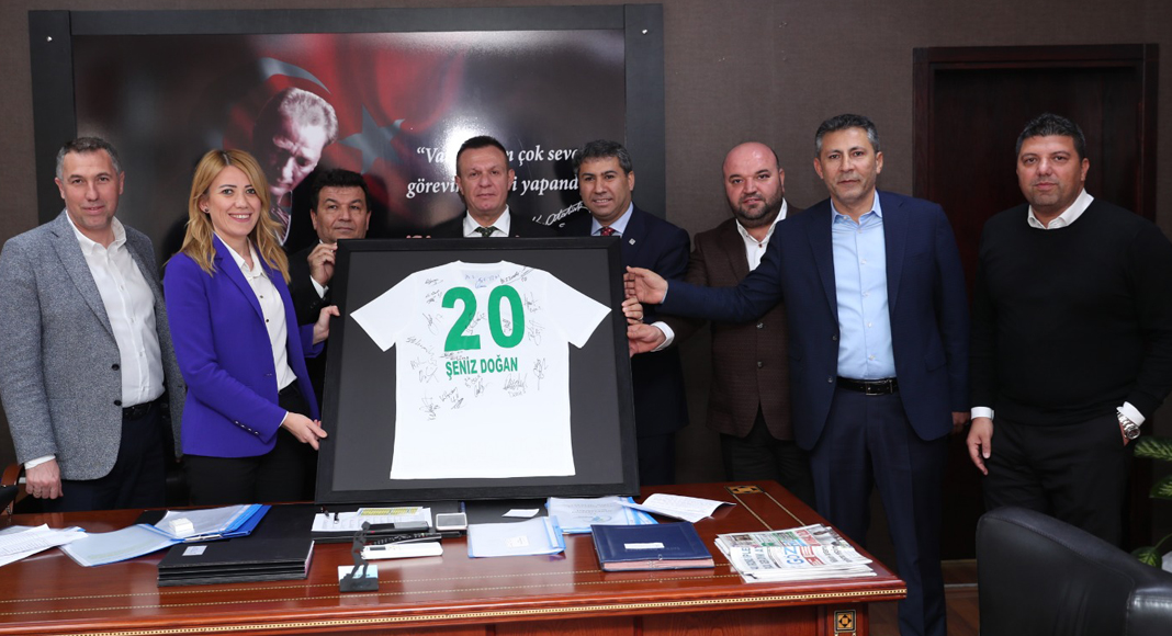 DENİZLİSPOR’DAN ŞENİZ DOĞAN’A ZİYARET