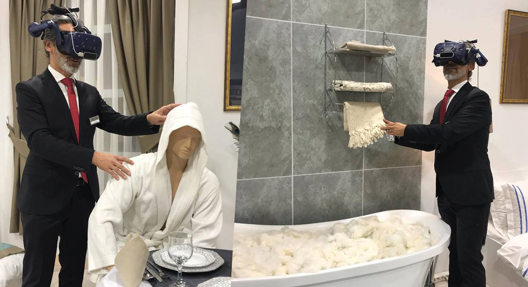 TÜRKİYE’DE İLK KEZ SANAL VE GERÇEK ‘EVTEKS’İN STANDINDA BİRARAYA GELDİ