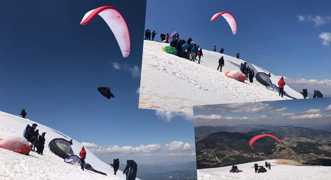 KARLA KAPLI PİSTTEN UÇUŞ KEYFİ