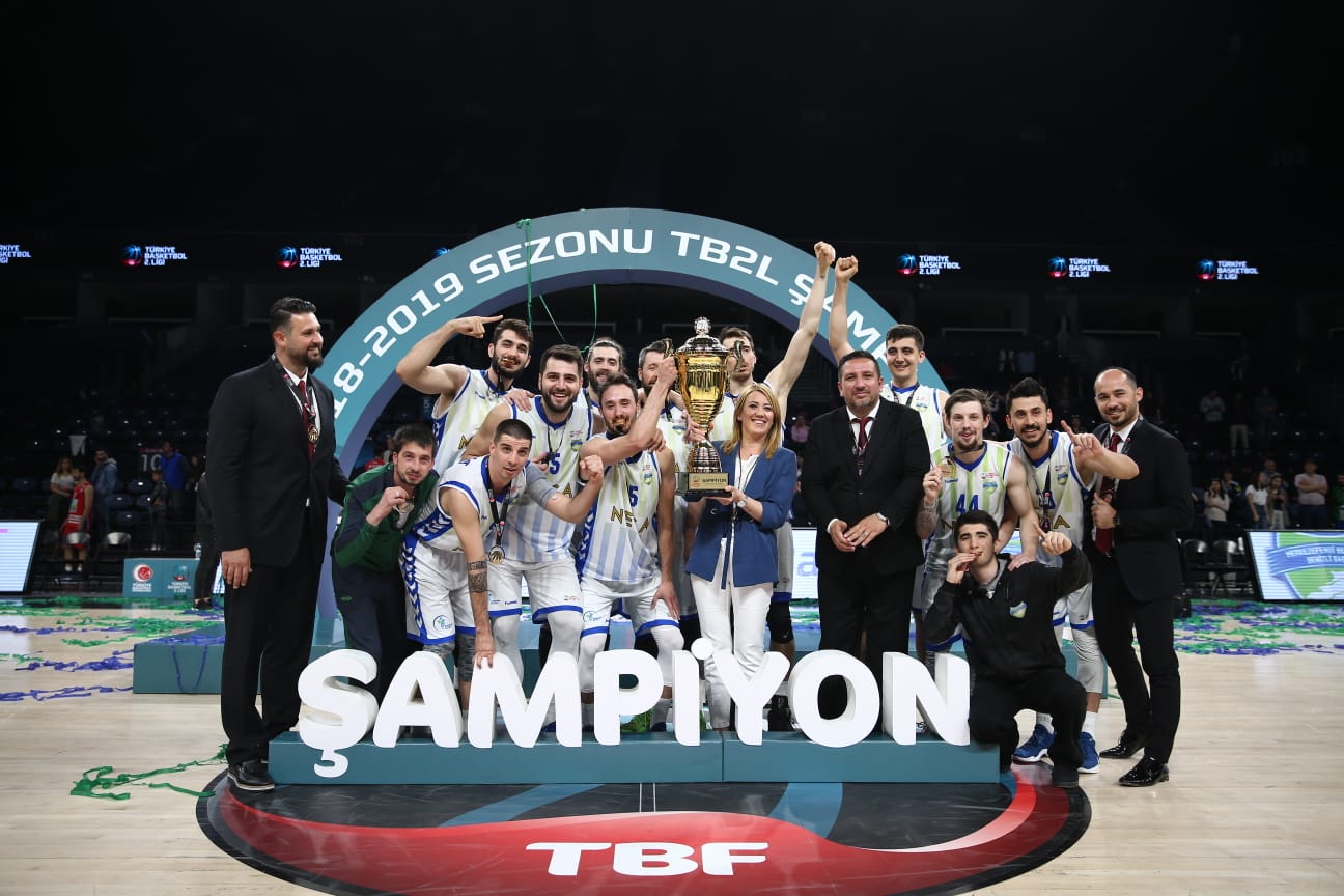 DENİZLİ BASKET ŞAMPİYON OLDU
