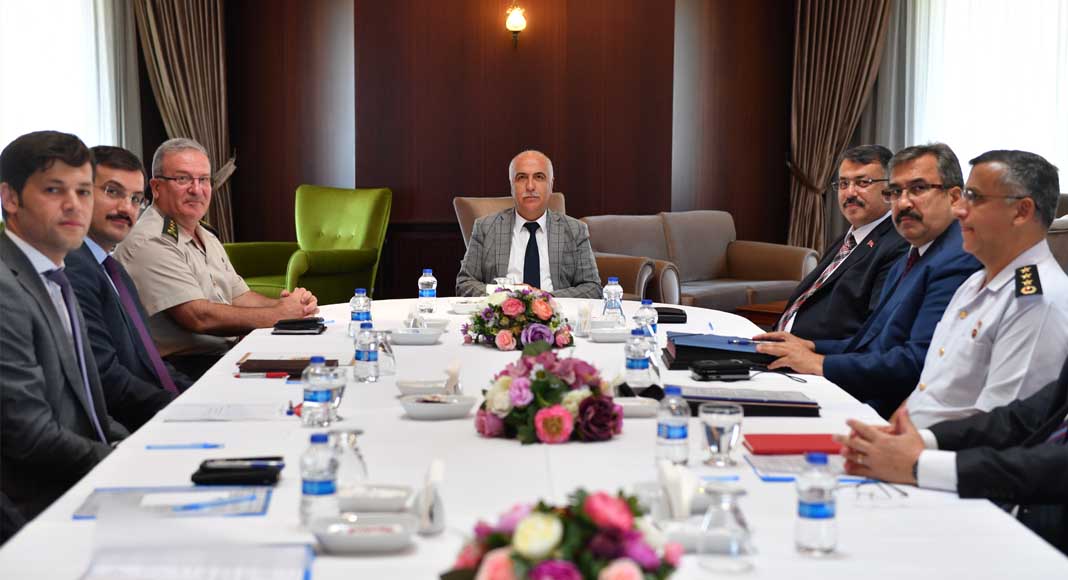 DENİZLİ’DE ASAYİŞ TOPLANTISI YAPILDI