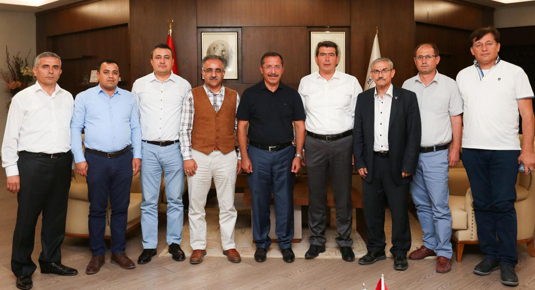 MEMUR-SEN, REKTÖR BAĞ İLE GÖRÜŞTÜ