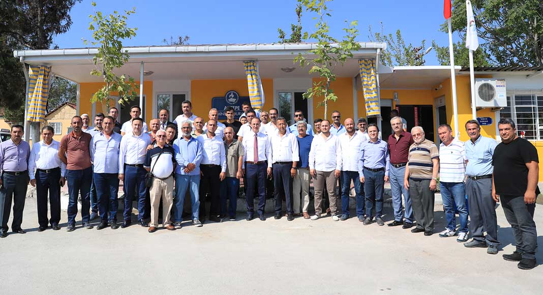 PAMUKKALE BELEDİYESİ, YANAN AKTEPE DURAĞINI YENİLEDİ AÇILIŞINI YAPTI