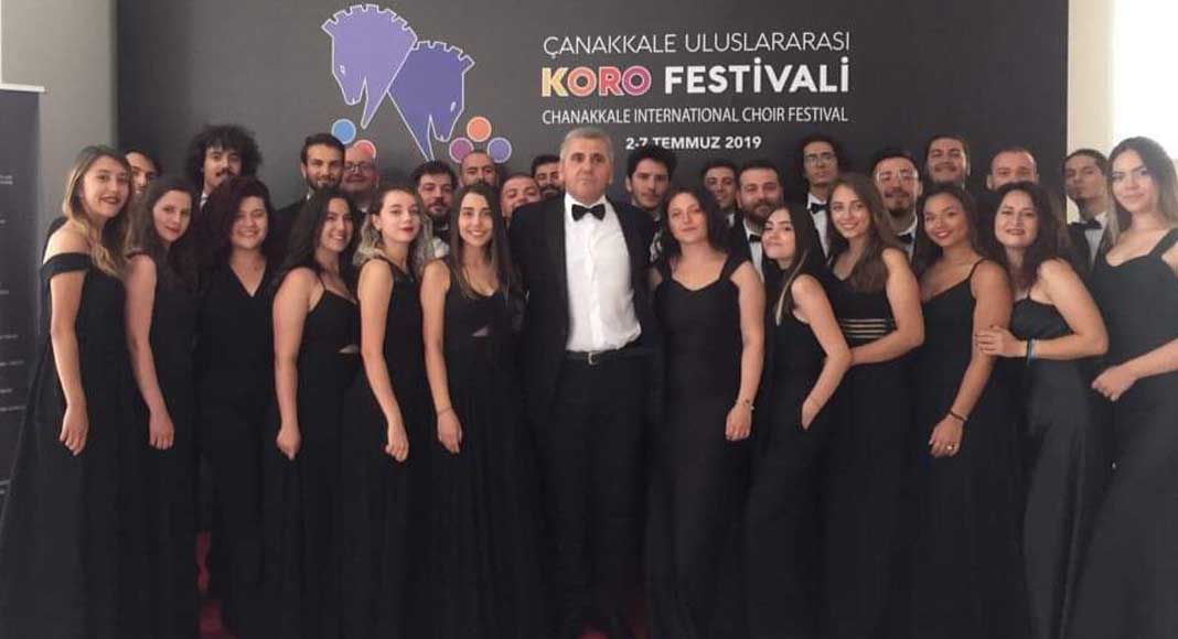 PAÜ ÇOKSESLİ KOROSU ÜÇÜNCÜ OLDU