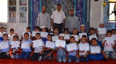 DERECEYE GİREN ÖĞRENCİLERE HEDİYE