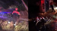 OTOMOBİL MOTOSİKLETE ÇARPTI: 1 ÖLÜ