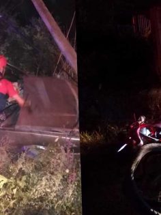 OTOMOBİL MOTOSİKLETE ÇARPTI: 1 ÖLÜ