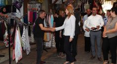 BAŞKAN DOĞAN KALEİÇİ ESNAFIYLA BAYRAMLAŞTI