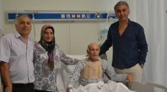 90 YAŞINDA PAÜ HASTANESİ’NDE ŞİFA BULDU