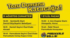 PAMUKKALE RALLİSİ, TOZU DUMANA KATACAK
