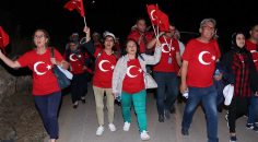KOCATEPE’YE BÜYÜK YÜRÜYÜŞ GERÇEKLEŞTİRİLDİ