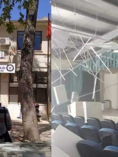 KRİZ MASASI OLUŞTURULDU, BÖLGEDEN İLK FOTOĞRAFLAR