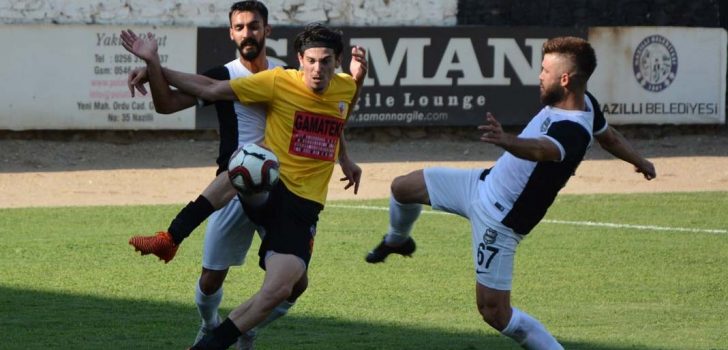 KIZILCABÖLÜKSPOR-NAZİLLİ BELEDİYESPOR DOSTÇA: 1-1