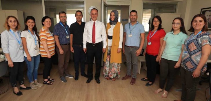 BAŞKAN ÖRKİ PAMUKKALE AİLESİ İLE BAYRAMLAŞTI