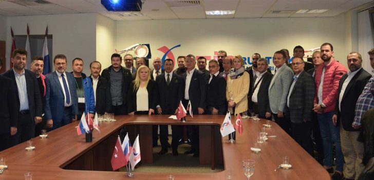 DTO ÜYELERİ RUSYA’DA İŞADAMLARI İLE BULUŞTU