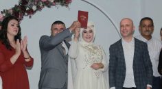 SARAYKÖY’DE ÖZBAŞ ÇİFTLERİN MUTLULUĞA ORTAK OLUYOR