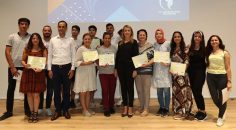 KURSİYERLER SERTİFİKASINI BAŞKAN DOĞAN’DAN ALDI