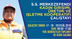 MERKEZEFENDİ KADIN ÇALIŞTAYI BAŞLIYOR