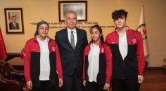 BÜYÜKŞEHİR, SPORCULARINI ŞAMPİYONAYA UĞURLADI