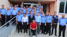 BAŞKAN ÖRKİ ZABITA HAFTASI’NI PERSONELİYLE KUTLADI