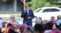 BAŞKAN ÖRKİ, SORUN DİNLİYOR