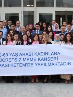 YÖNETİCİLER KANSER TARAMALARINA DİKKAT ÇEKİLDİ