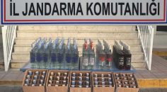 PAMUKKALE’DE KAÇAK İÇKİ OPERASYONU