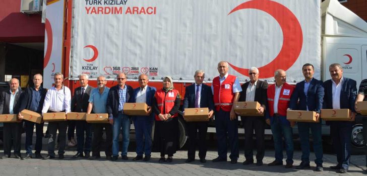 KONSERVELER İHTİYAÇ SAHİPLERİ İÇİN YOLA ÇIKTI