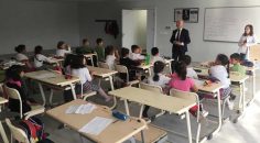 DERS ESNASINDA BAŞKAN SÜRPRİZİ