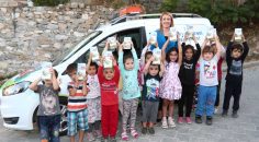 MERKEZEFENDİ’DE ‘HALK SÜT’ÜN DAĞITIMI BAŞLADI