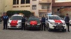 ÇİVRİL’DE BARIŞ PINARI HAREKATI’NA BAYRAKLI DESTEK