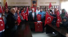 ŞEHİT AİLELERİ VE GAZİLERDEN HAREKATA TAM DESTEK