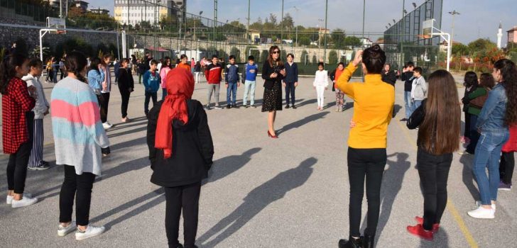 EĞİTİME ARADA ETKİNLİKLER BAŞLADI