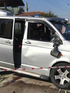 DENİZLİ’DE KAZA: 1 ÖLÜ, 4 YARALI