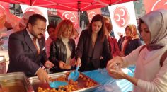 MHP’Lİ BAŞKAN YILMAZ’DAN TÜRKEŞ İÇİN LOKMA HAYRI