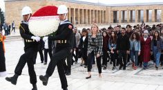 MERKEZEFENDİLİ GENÇLER ATASIYLA BULUŞTU