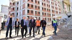 ​VALİ KARAHAN, YURT İNŞAATINDA İNCELEMEDE BULUNDU﻿