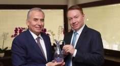 BÜYÜKELÇİ’DEN BAŞKAN ZOLAN’A ZİYARET