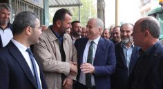 BAŞKAN ZOLAN ÇİVRİL’DE HEMŞEHRİLERİYLE KUCAKLAŞTI