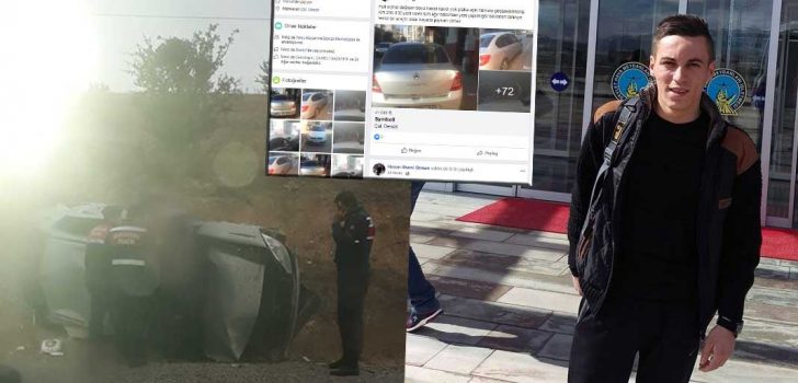 ELİNDEN ÇIKARMAK İSTEDİĞİ ARAÇ SONU OLDU